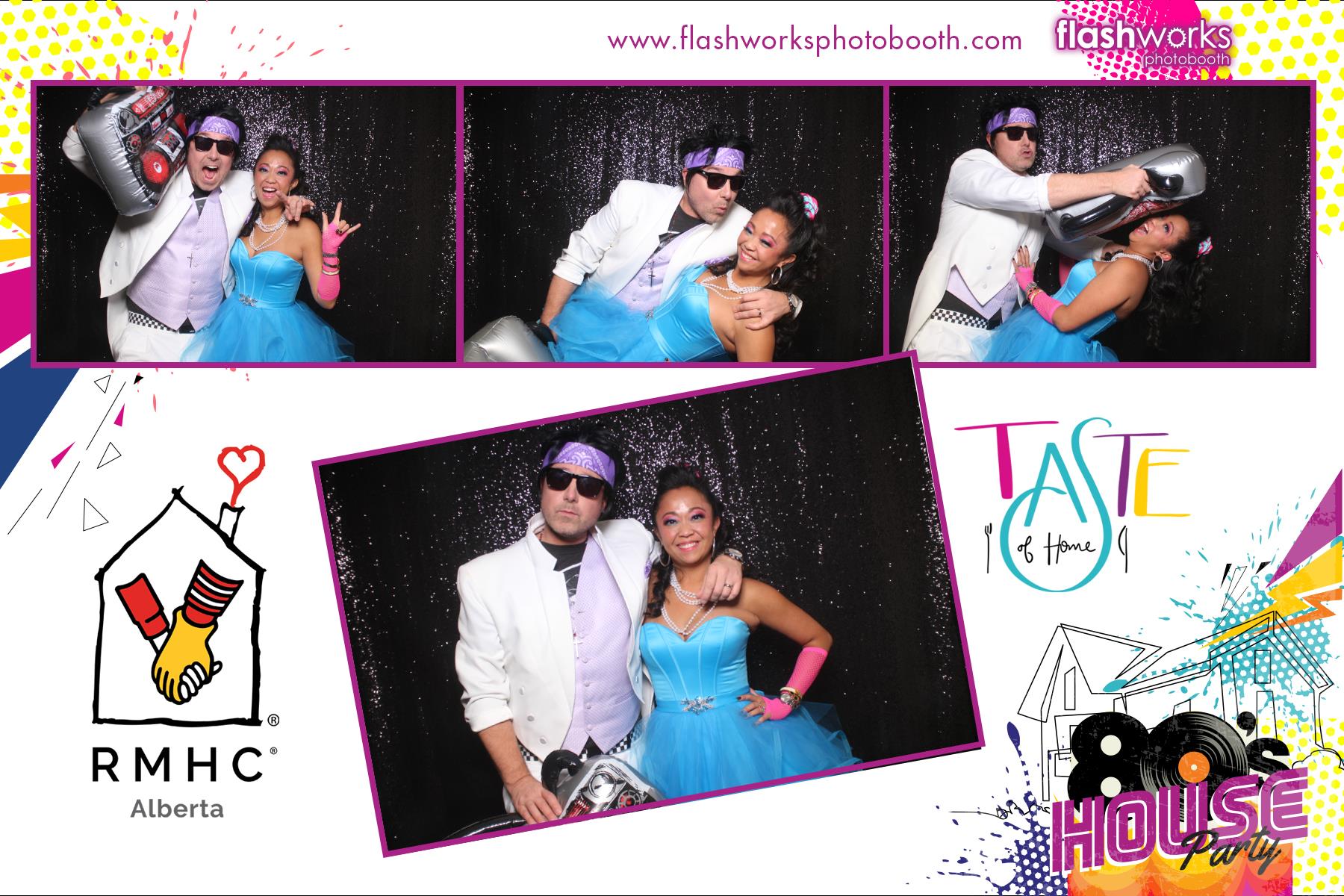 RMHC Alberta - Taste of Home Gala - 80s House Party | View more photos from the event at gallery.flashworksphotobooth.com/u/FlashworksPhotoboothInc/RMHC-Alberta-Taste-of-Home-Gala-80s-House-Party